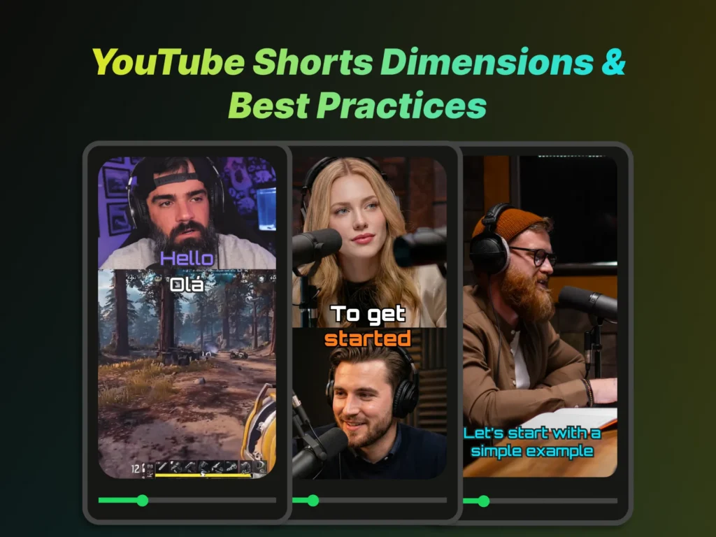 YouTube Shorts Guide: Ideal Dimensions & Best Practices