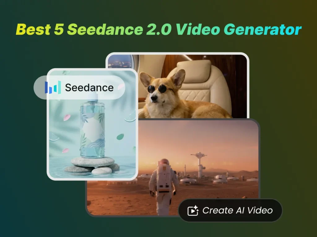 Best 5 Seedance 2.0 Video Generator