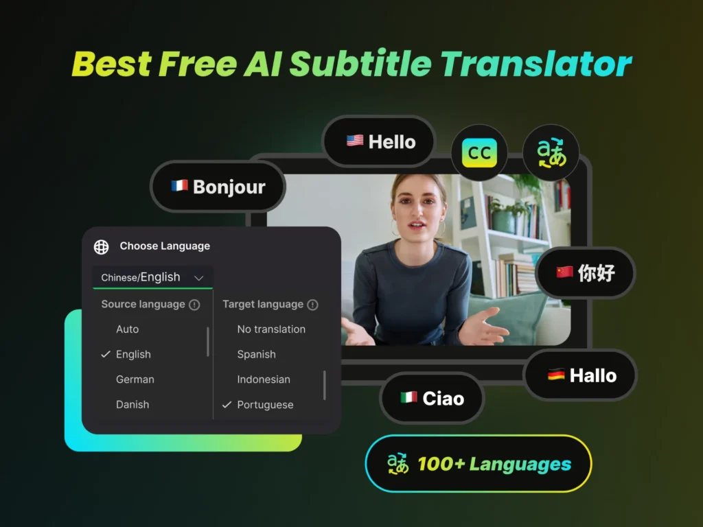Best Free AI Subtitle Translator