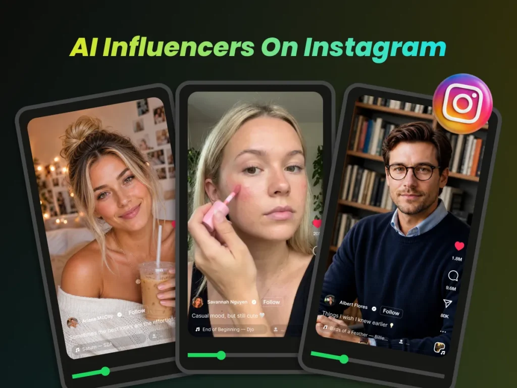 AI influencers on instagram