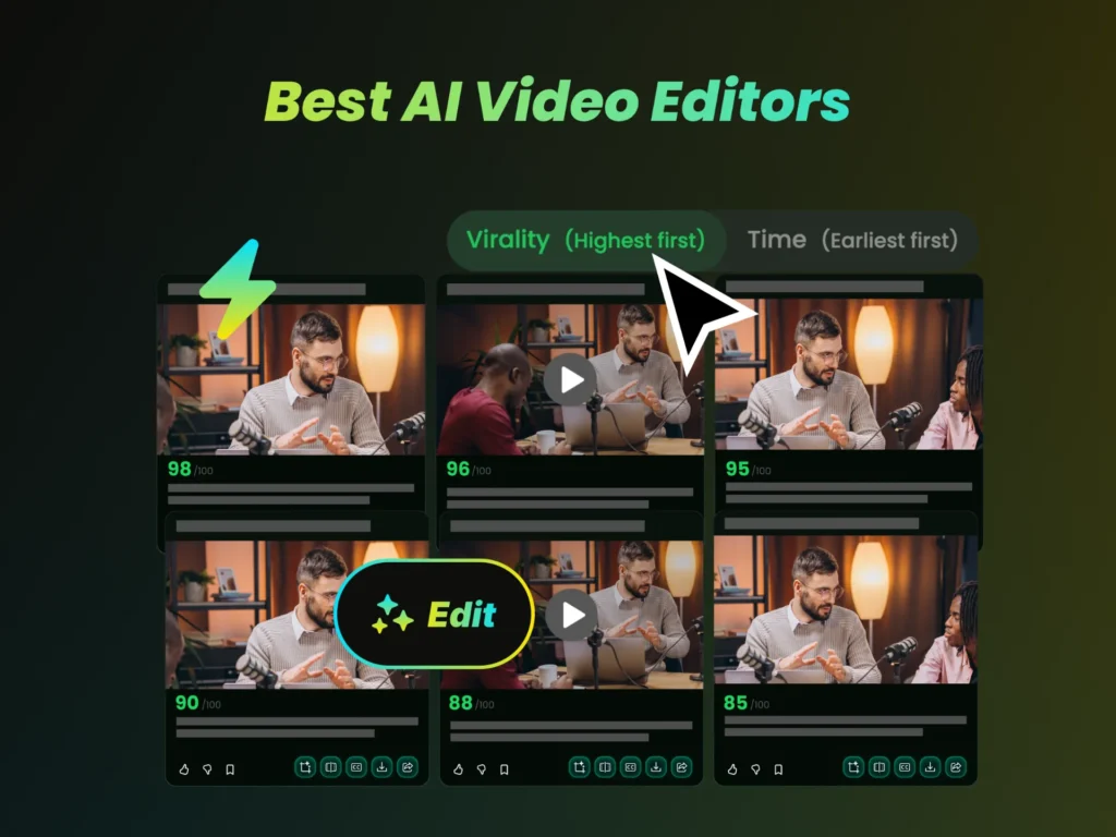 Best AI Video Editors
